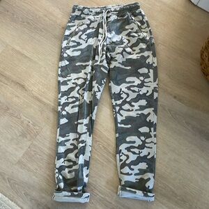 Camo sweatpants